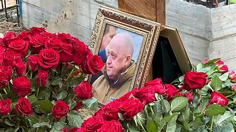 Yevgeny Prigozhin buried without fanfare in working-class cemetery after living final year in ...