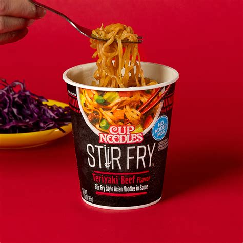 Cup Noodles Stir Fry Teriyaki Beef - Nissin Food