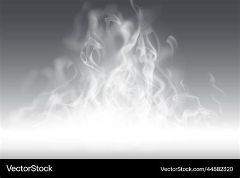 White smoke cloud background Royalty Free Vector Image