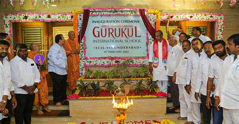 Inauguration Ceremony of Shree Swaminarayan Gurukul International ...