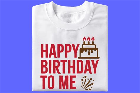 Birthday SVG T-Shirt Design Graphic by Craft Drawing · Creative Fabrica