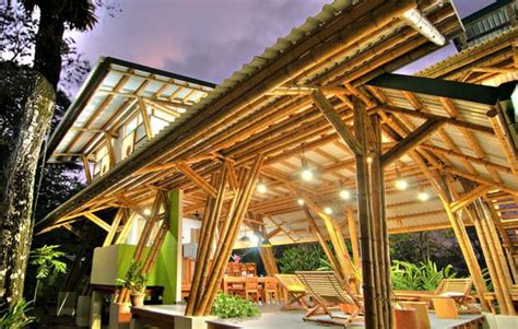 บ้านทำจากไม้ไผ่ สวย ประหยัดพลังงาน | Bamboo house, Bamboo house design, Bamboo architecture