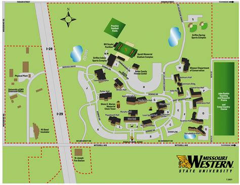 Missouri Western Campus Map