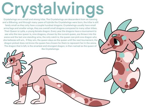 Crystalwings by DragonetsAndDrawers on DeviantArt