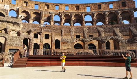 Colosseum with Gladiator Arena Floor, Forum and Palatine Hill Semi-Private Tour - Through ...