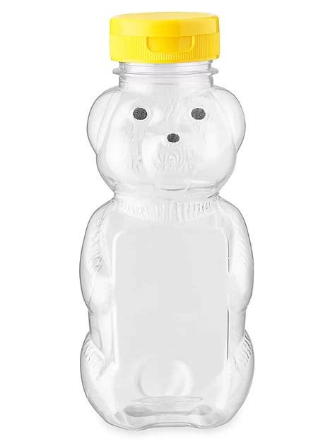 Plastic Honey Bottles Bulk Pack - Bear, 8 oz (12 oz Honey Weight) S ...