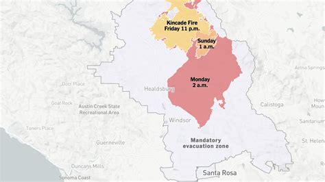 California Fire Map Evacuation Zones