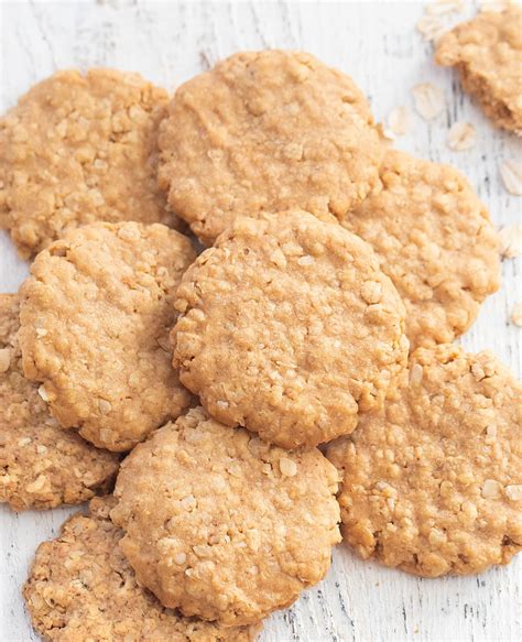 3 Ingredient Healthy Peanut Butter Oatmeal Cookies (No Flour, Refined ...