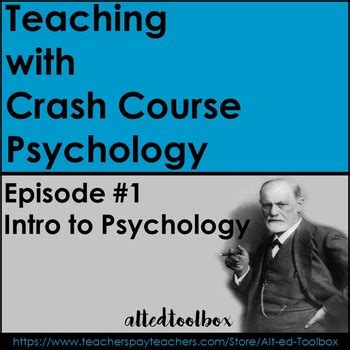 Crash Course Psychology: Episode #1 (Intro to Psychology) | TpT