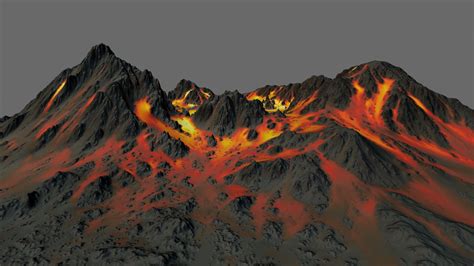 ArtStation - Volcano | Game Assets