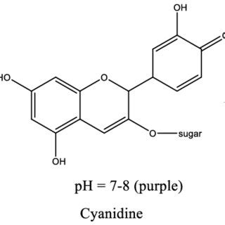 Changing structures of anthocyanins in different pH condition... | Download Scientific Diagram