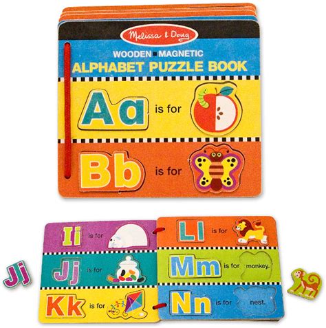 Wholesale Melissa Doug Alphabet Puzzle Book | DollarDays