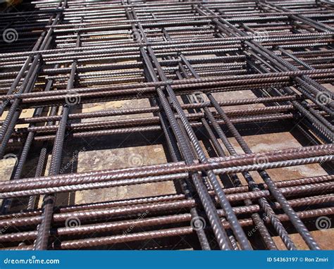 Iron Steel Bars Construction Material Stock Image - Image of framework, architecture: 54363197