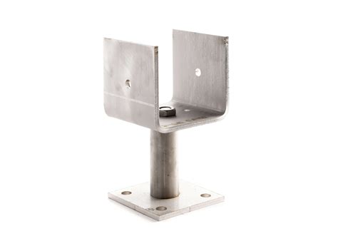 Timber & Fence Post Support Brackets | Stainless Steel Type S2FH | UKLintels Ltd