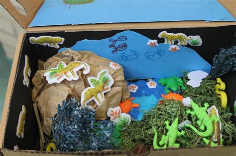 Earth Day Dioramas at Wegner School