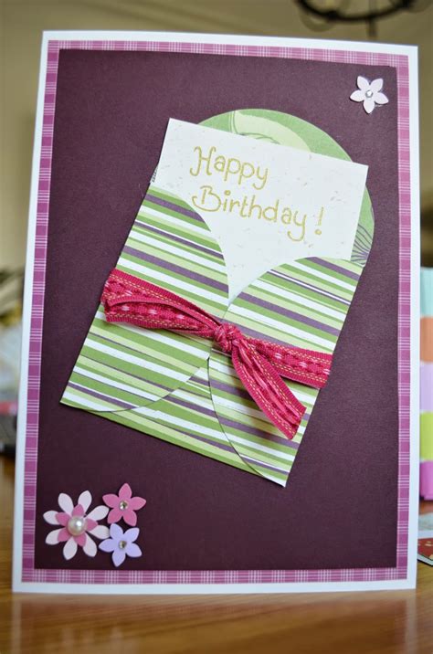 Envelope Birthday Card ~ Stuff and Spice