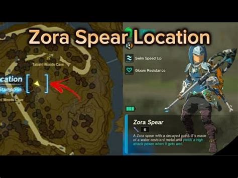 How to get Zora Spear in Zelda Tears of the Kingdom! - YouTube