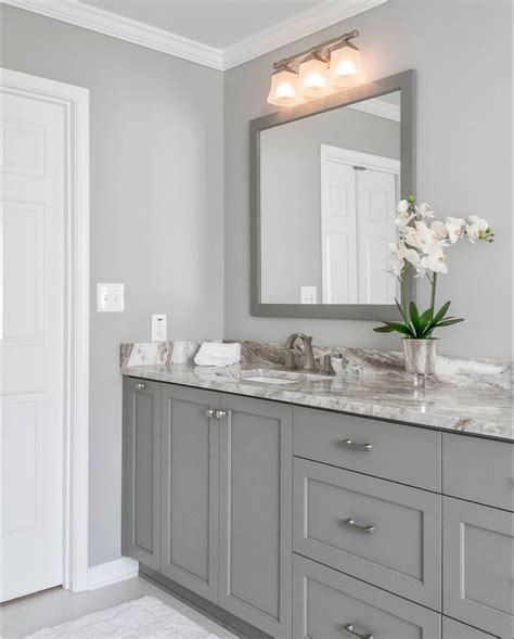 Sherwin Williams Light French Gray: Color Spotlight | Bathroom wall colors, Light grey bathrooms ...