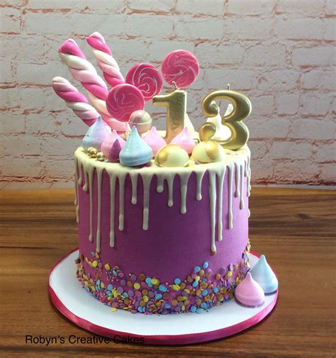 Cakes For Girls 13th Birthday