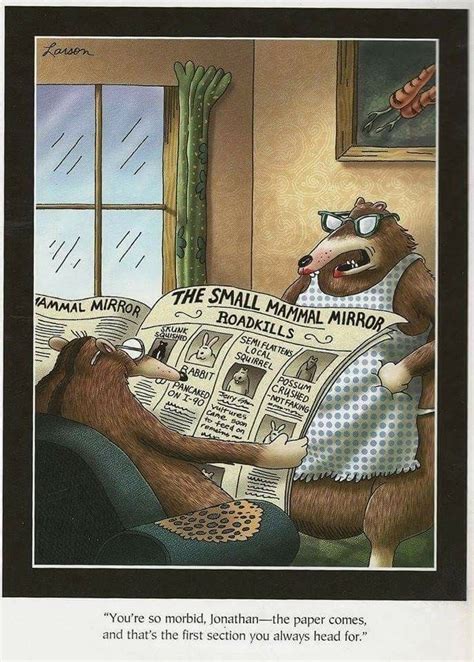 The far side by Gary Larson | Far side cartoons, Far side comics, Gary larson cartoons