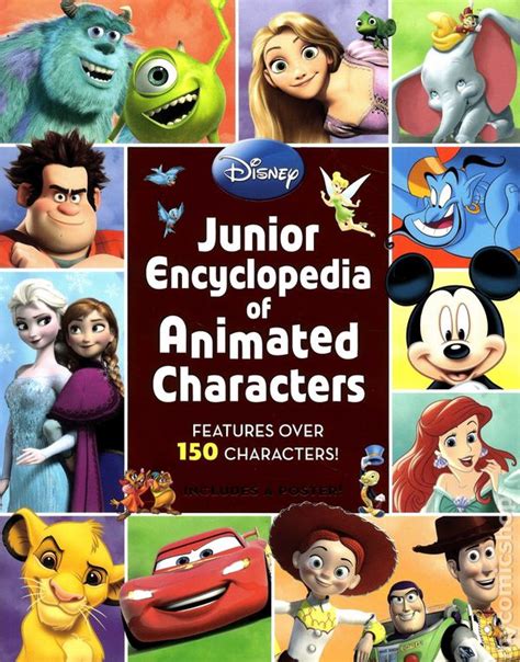 Disney Junior Encyclopedia of Animated Characters HC (2014 Disney Press) 1st Edition comic books