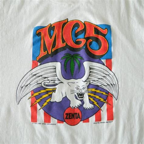 Vintage The MC5 1990 T-SHIRT ZENTA Original | Defunkd