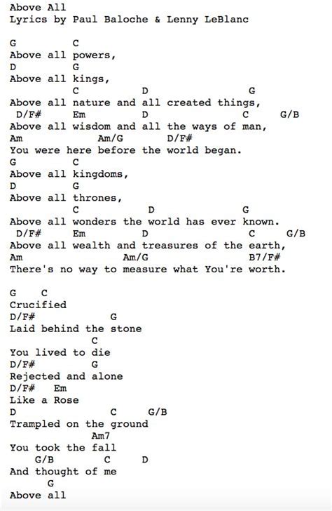 chords to popular worship songs Chords worship ukulele gospel hughes piano crd uke lyric ukelele ...