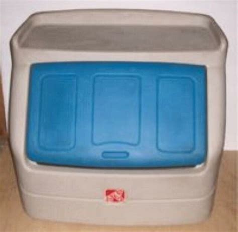 STEP 2 TOY BOX CHEST Blue Lid | eBay