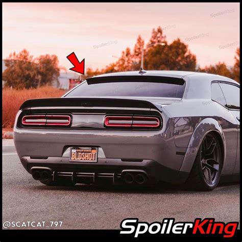 Dodge Challenger 2008-present Rear Window Roof Spoiler (380SP) – SpoilerKing