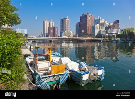 Taiwan, Kaohsiung, Love River Stock Photo - Alamy