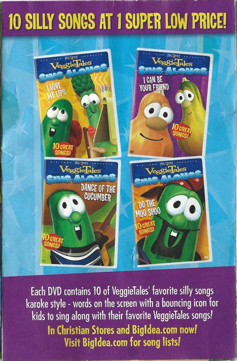 VeggieTales Sing Along DVD Ad by IanandArt-Back-Up on DeviantArt