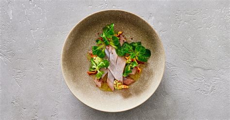 Norwegischer Hering mit Feldsalatcreme und Speck | Seafood from Norway