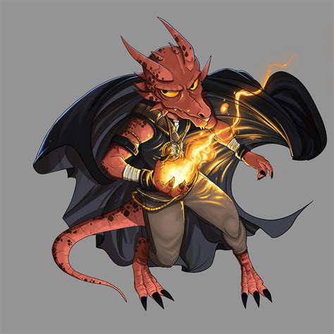 [OC] [ART] My future dnd 5e character , Epson , a kobold sorcerer who believes to be a lost son ...