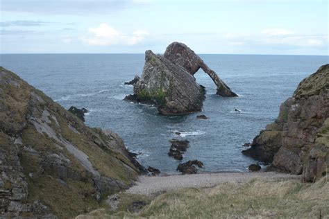 Bow Fiddle Rock at Portknockie, Scotland | A view of Bow Fid… | Flickr