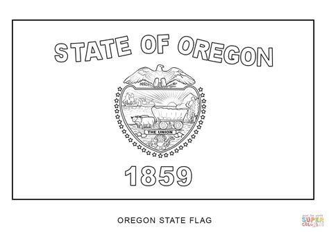 printable oregon state flag - Clip Art Library
