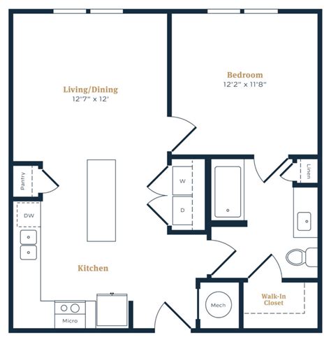 Floor Plans | 2 Bedroom Apartments Georgetown, TX