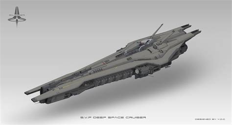 ArtStation - S.V.P deep space cruiser