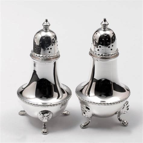 New and Vintage Sterling Silver Salt and Pepper Shakers | Trusted Since ...