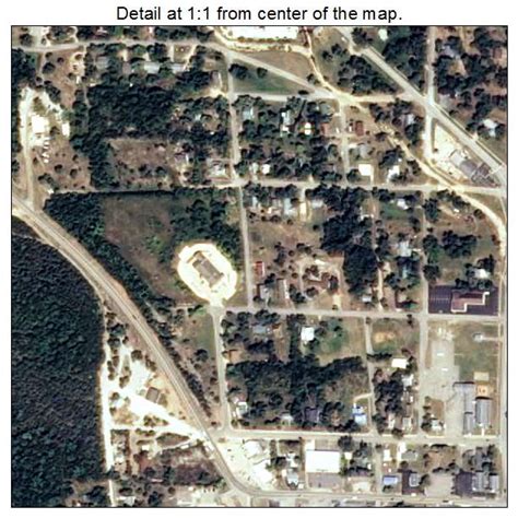 Aerial Photography Map of Yellville, AR Arkansas