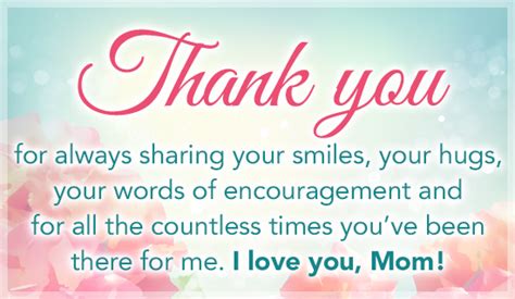 Thank You Mom For Everything Quotes And Messages - Mother Sayings