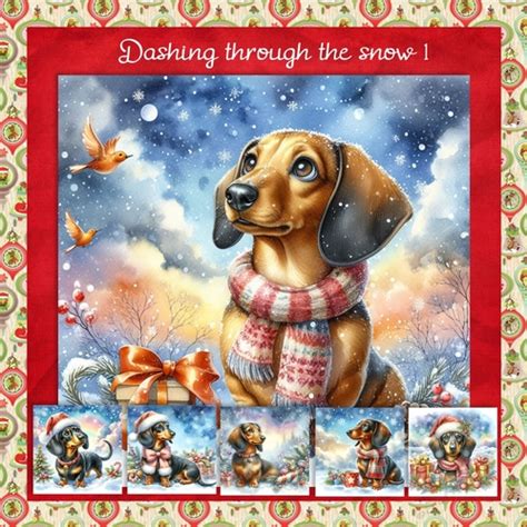 Dashing through the snow 2 - CUP1269380_84921 | Craftsuprint