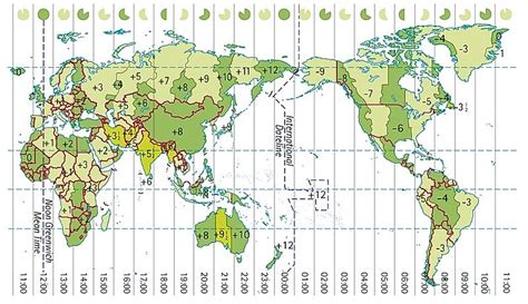 Countries With The Most Time Zones In The World - WorldAtlas.com