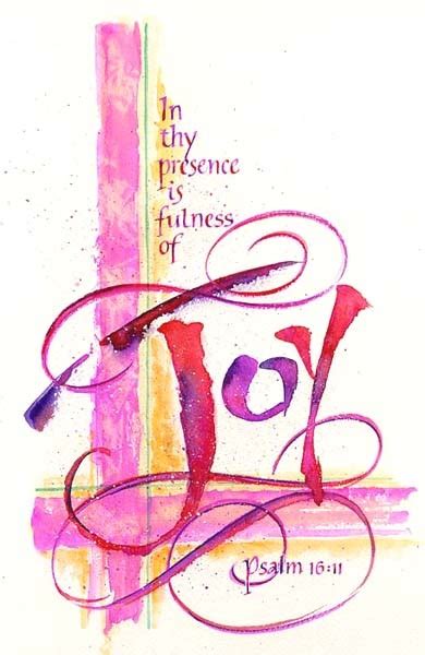 Yeshua = God: In the Presence of the LORD is Fullness of Joy!