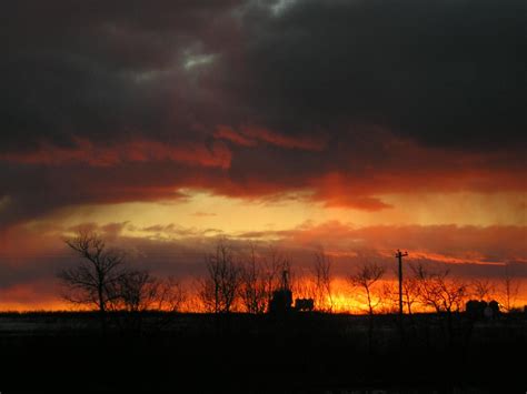 Free picture: Alberta, sunset, night, sky