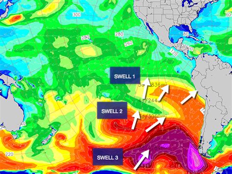 Strong Series of SPAC Swells to Impact the Americas Over the Next Week