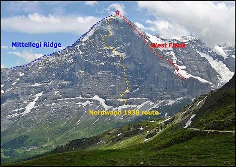 Eiger West Flank : Photos, Diagrams & Topos : SummitPost