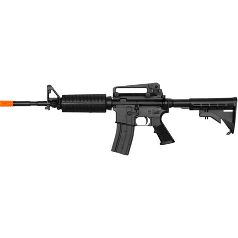 Lancer Tactical Airsoft M4A1 Carbine Gas Rifle - BLACK | Airsoft Megastore