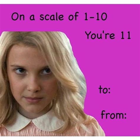 31 Jokes Only "Stranger Things" Fans Will Find Funny My Funny Valentine, Meme Valentines Cards ...