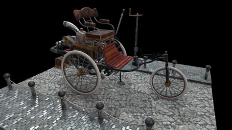 Old tricycle car - Buy Royalty Free 3D model by AlexBAs (@AleModls ...