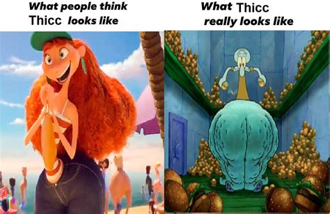 Thicc is different.. - Meme by Isawyouvented :) Memedroid